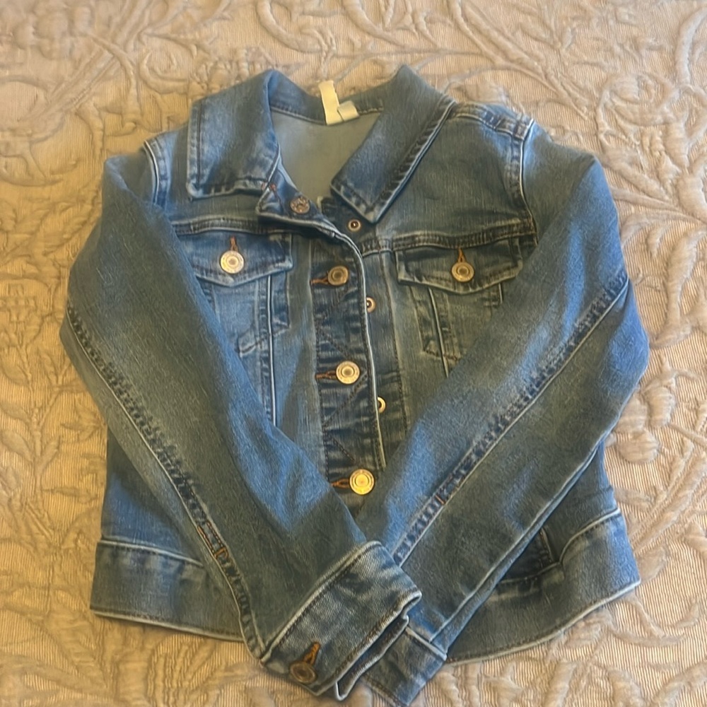 EUC girls blue Jean jacket